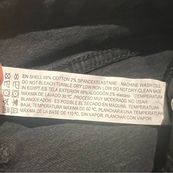 Forever 21 XS faded black bellbottom jeans - Picture 8 of 16